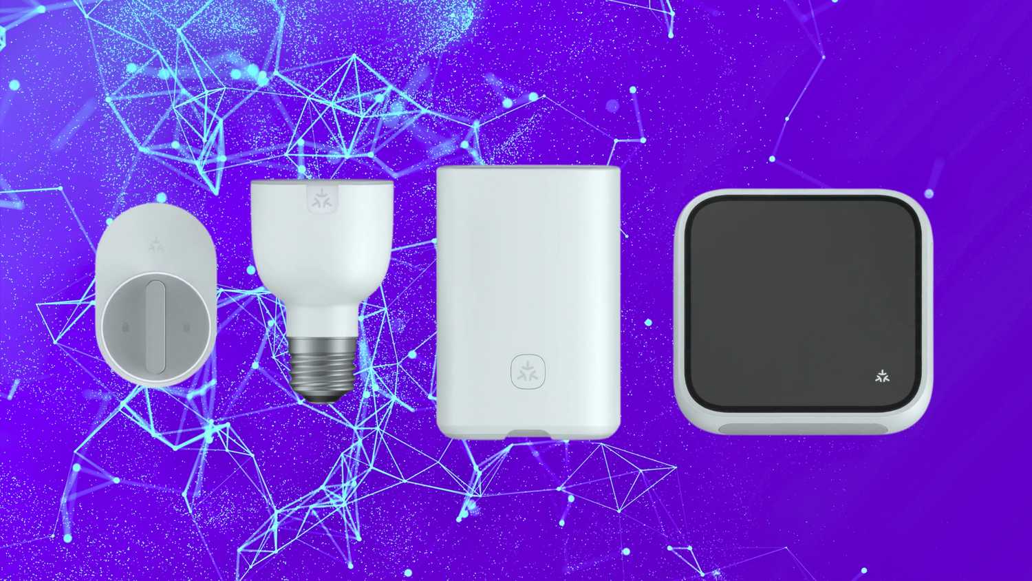 A family of Matter smart home products.