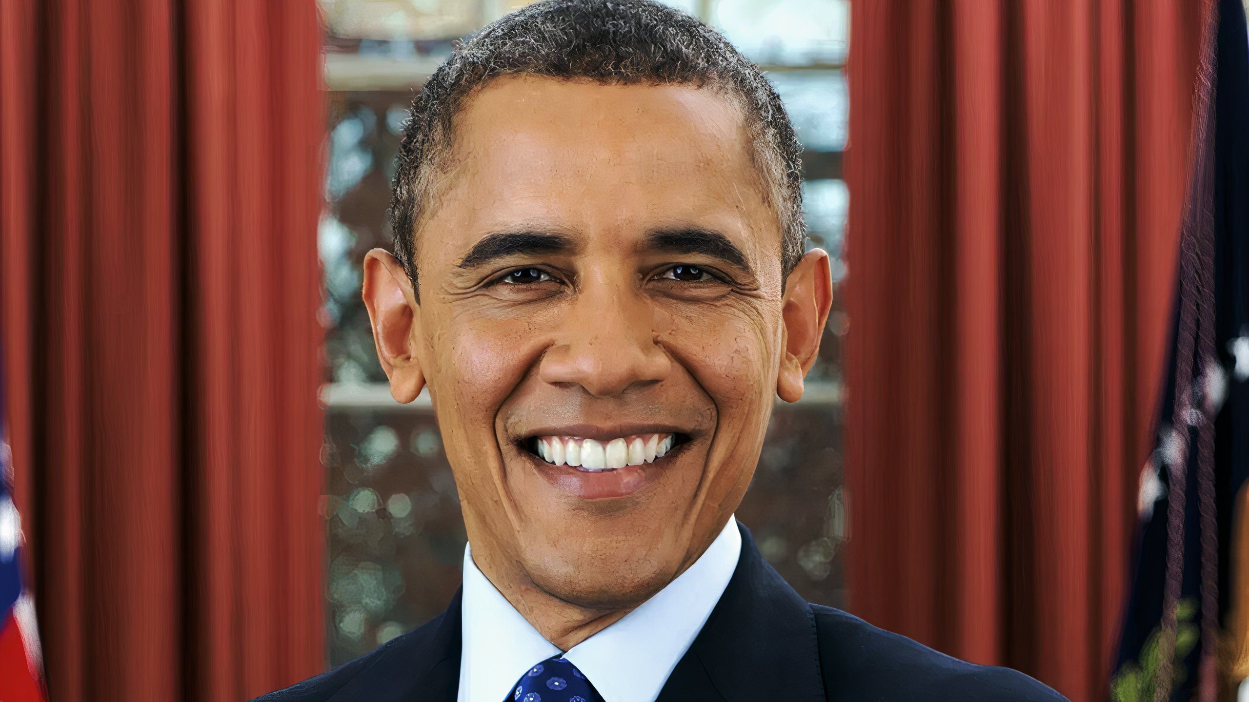 President Barack Obama in the Oval Office.
