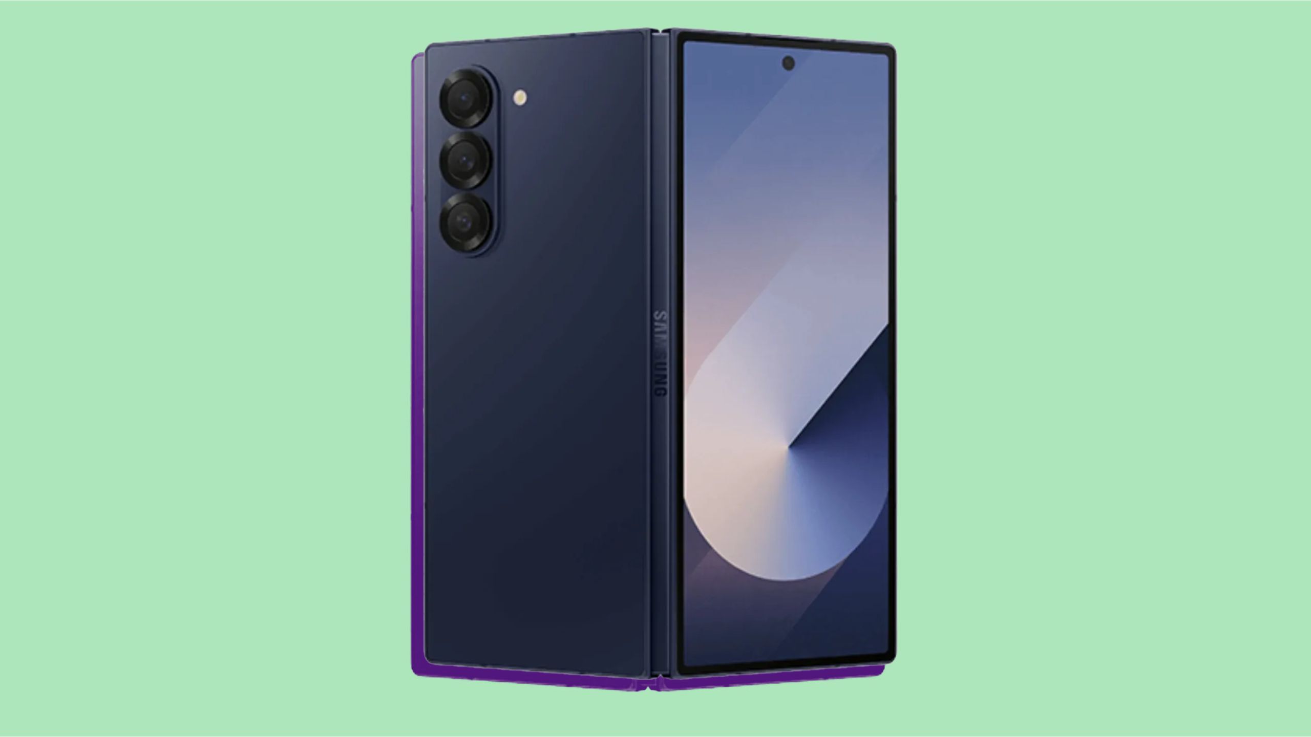 These are the leaked colors for the Samsung Galaxy Z Fold 6 and Z