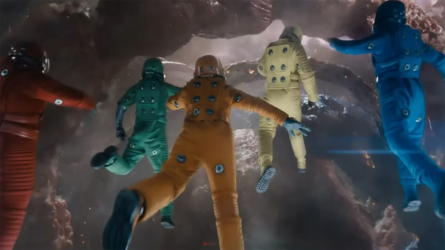 A scene from Guardians of the Galaxy Vol. 3.