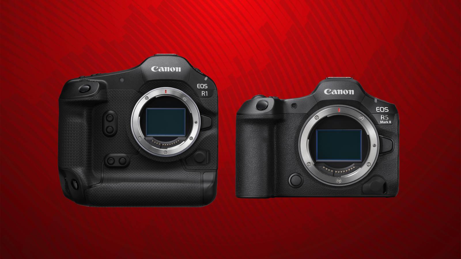 Canon announces the EOS R1 and EOS R5 Mark II mirrorless cameras