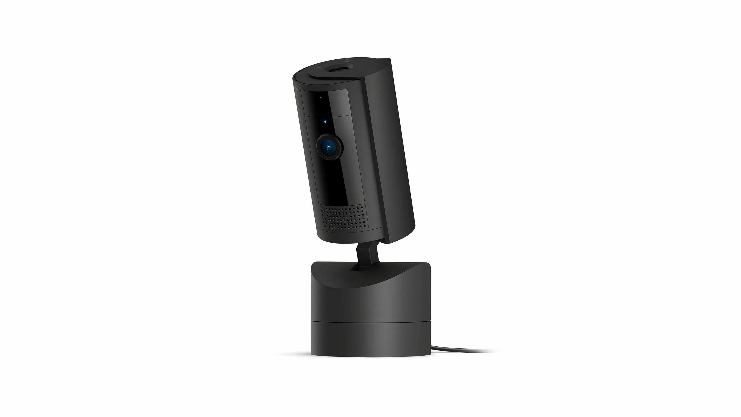 Ring 首振り機能付きインドアカム  Pan-Tilt Indoor Cam Ring 首振り機能付きインドアカム ホワイト - 左右360° 上下169