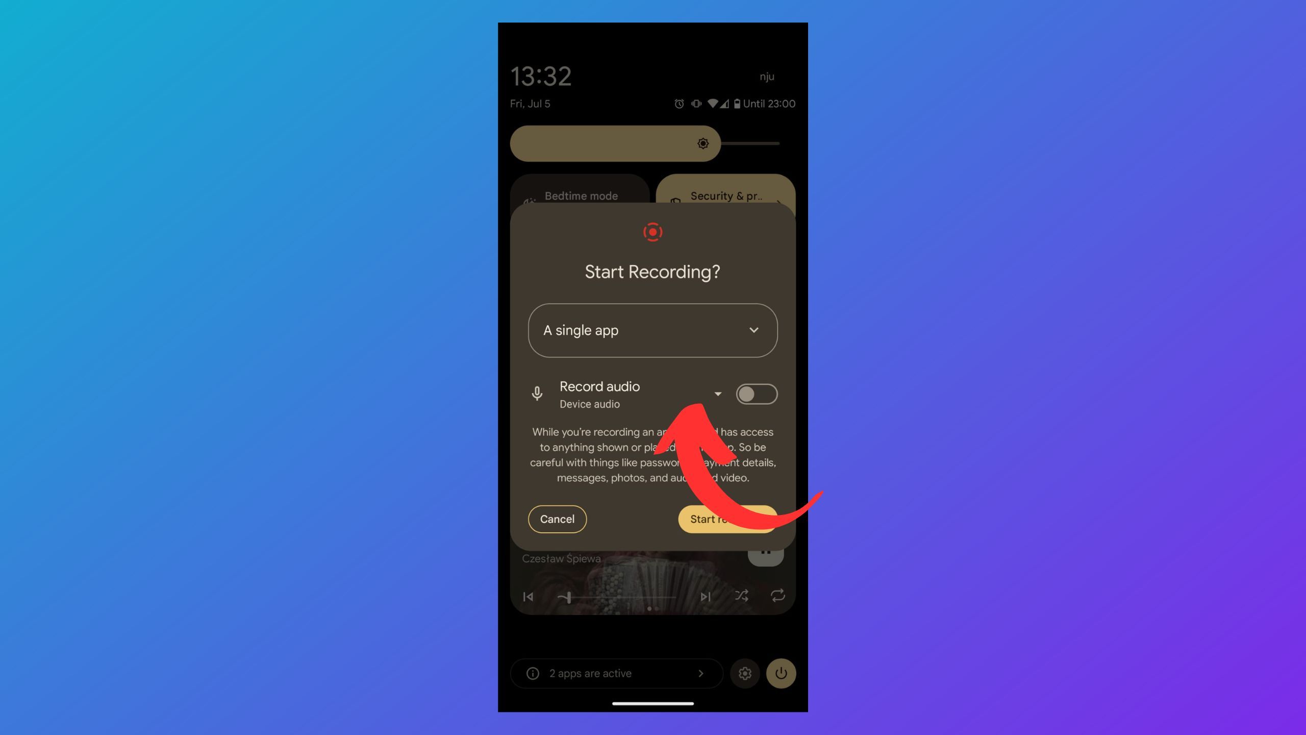 How to screen record on Android phones