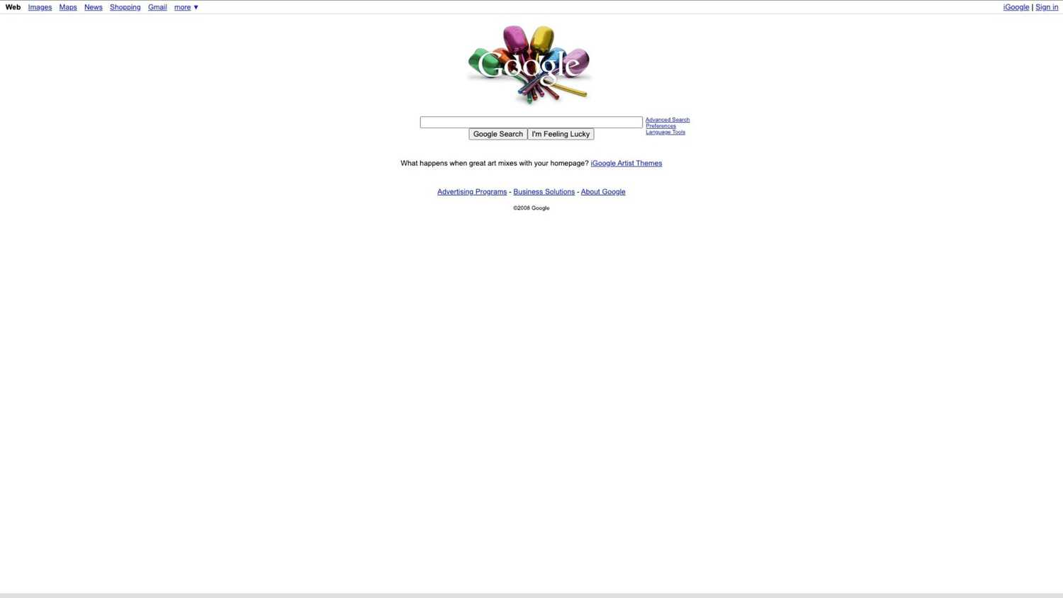 Google 2008 Google Search retrospective: Every era from 1998 to today