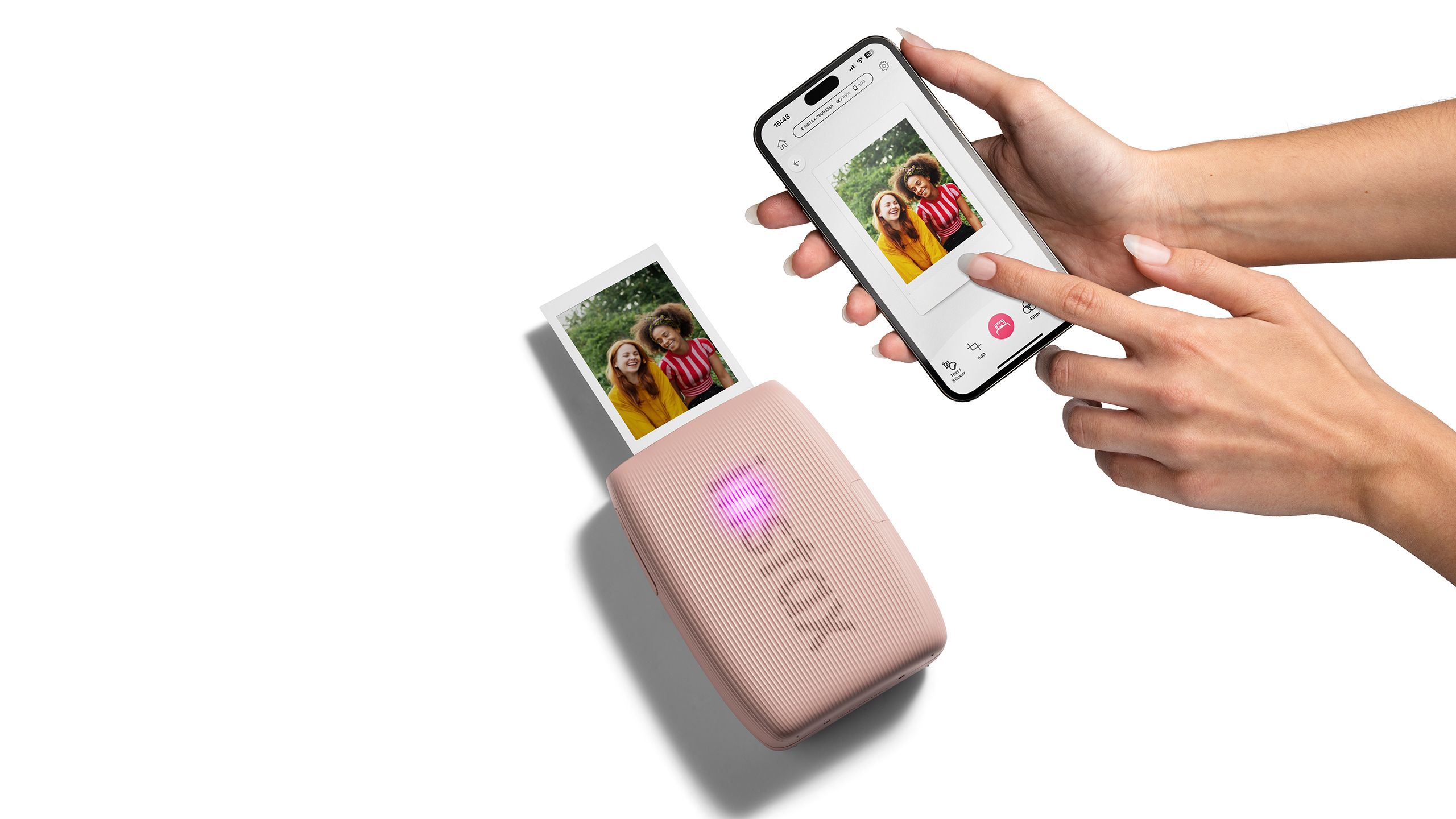 【未使用】Fujifilm instax mini Link 3 Amazon.com : Fujifilm INSTAX MINI Link 3 Smartphone Printer (Clay