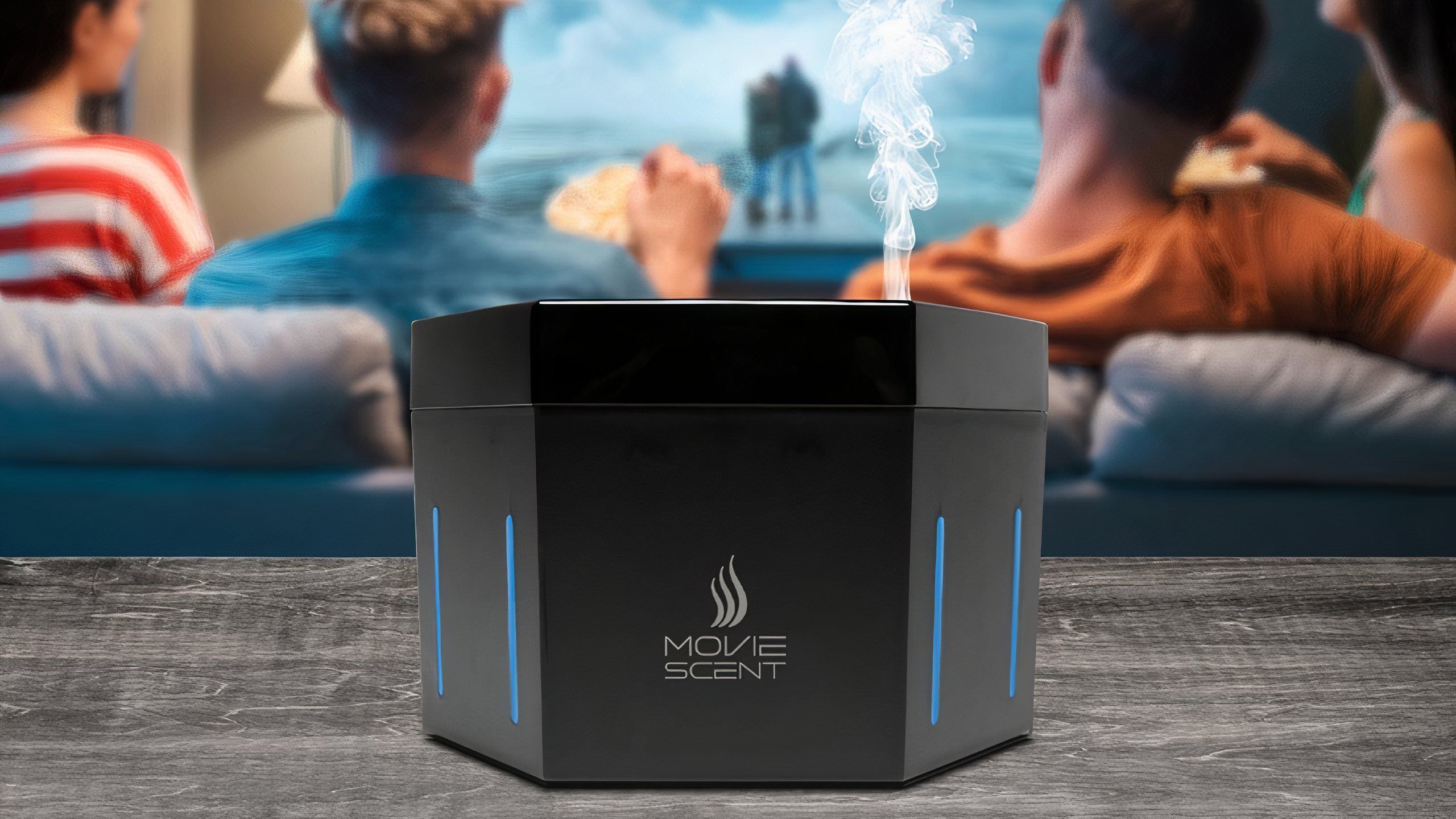 MovieScent asset in a living room