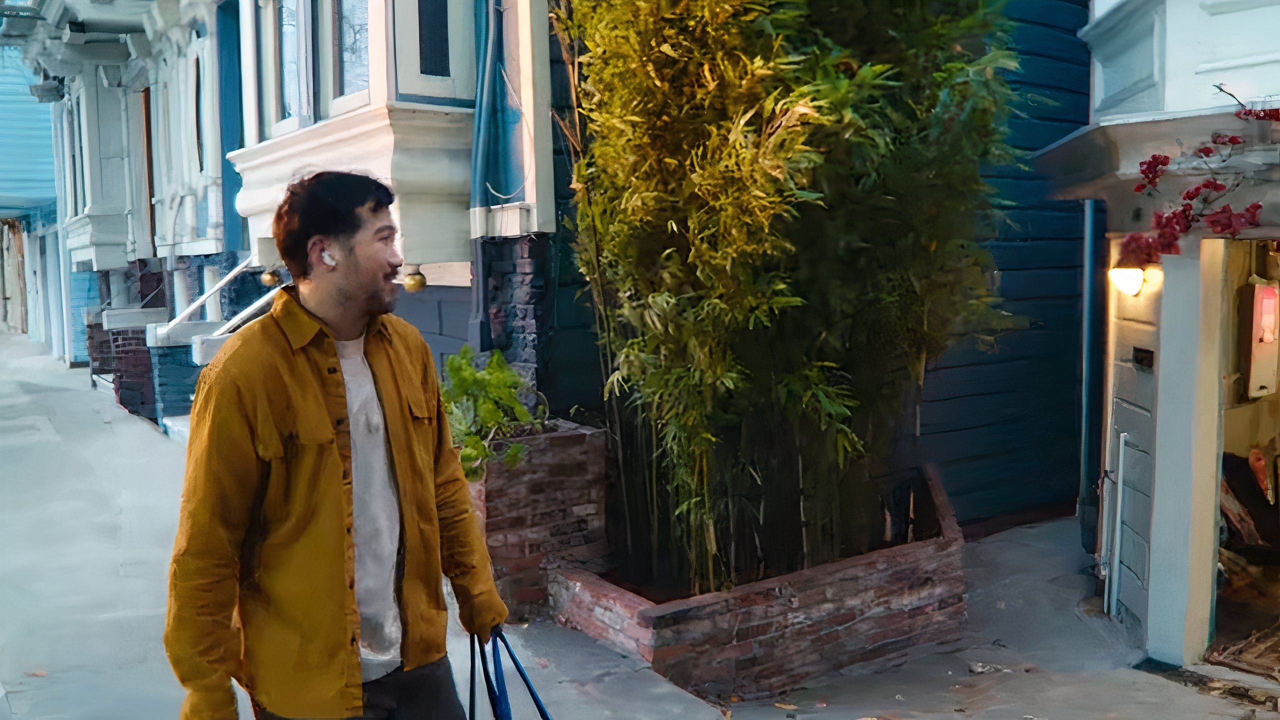 Adaptive Audio and voice isolation on the AirPods 4.