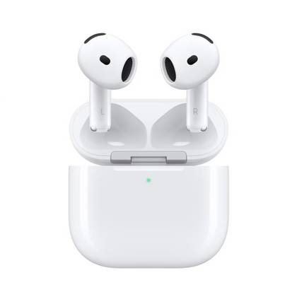 Apple 4th gen AirPods with Active Noise Cancelation.
