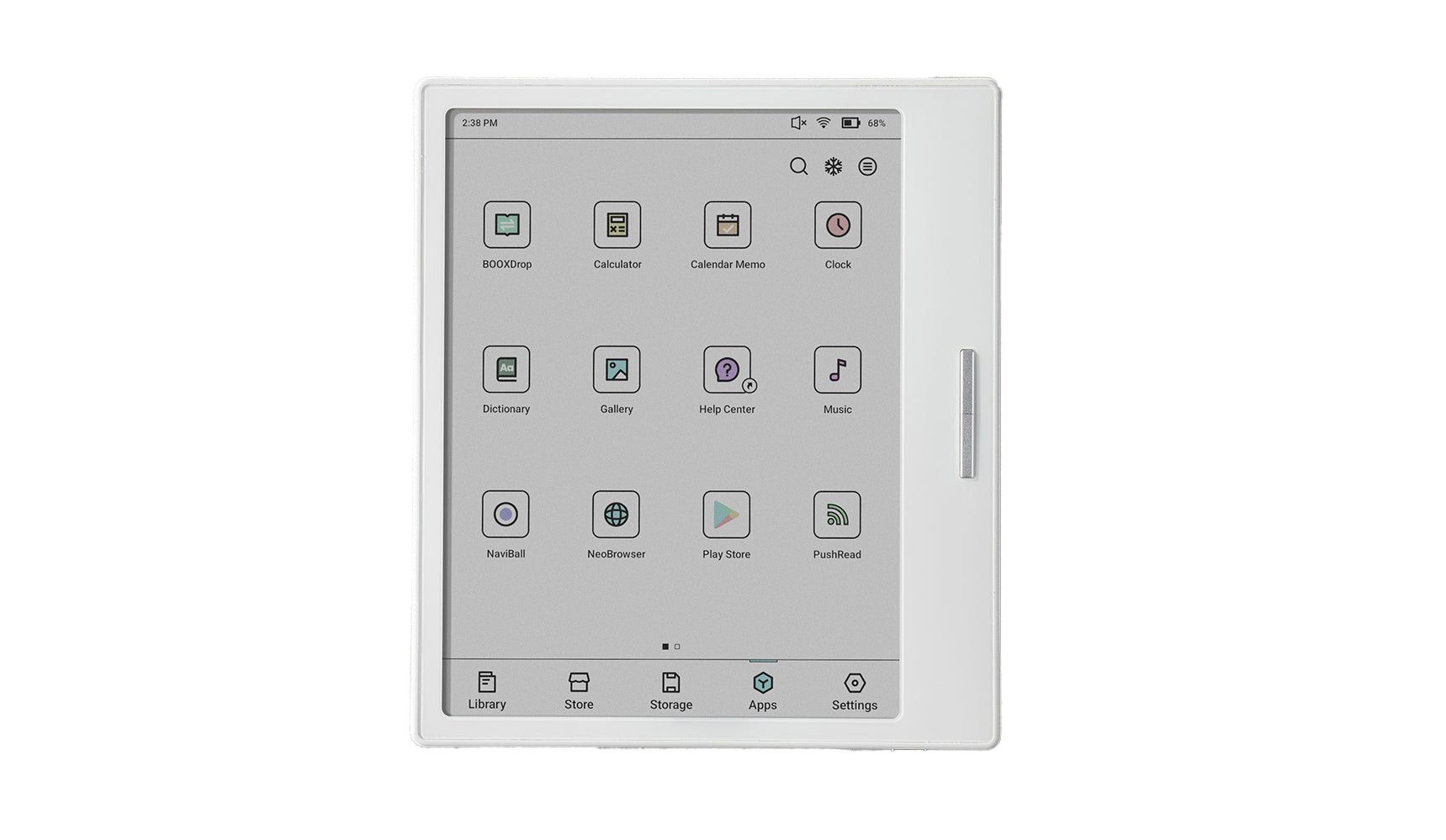 【ほぼ新品】Onyx Boox Go Color 7 ホワイト BOOX Go Color 7 | The Flexible 7'' Color ePaper Reader – The