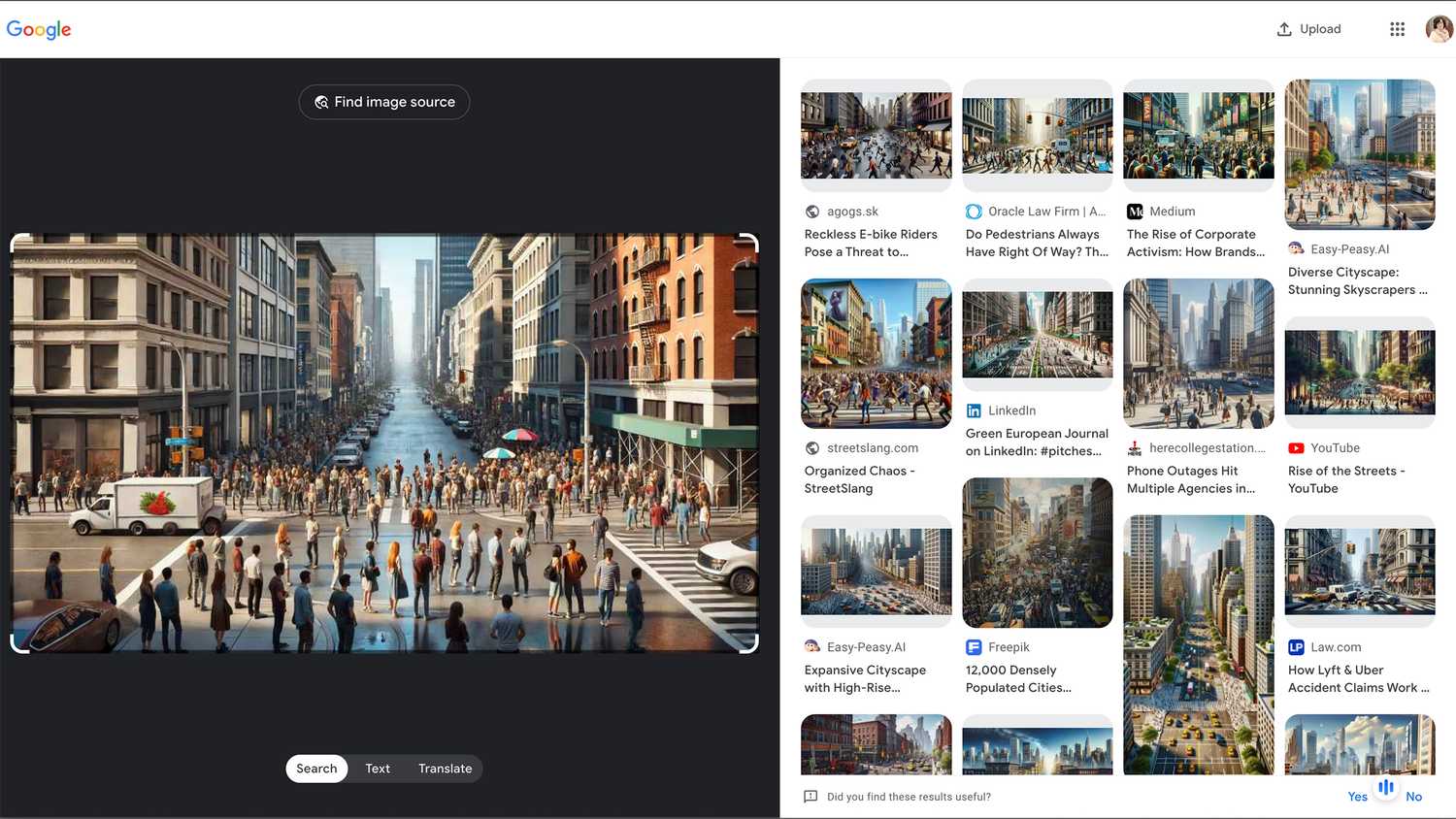 This is how I do a reverse image search from my phone or PC