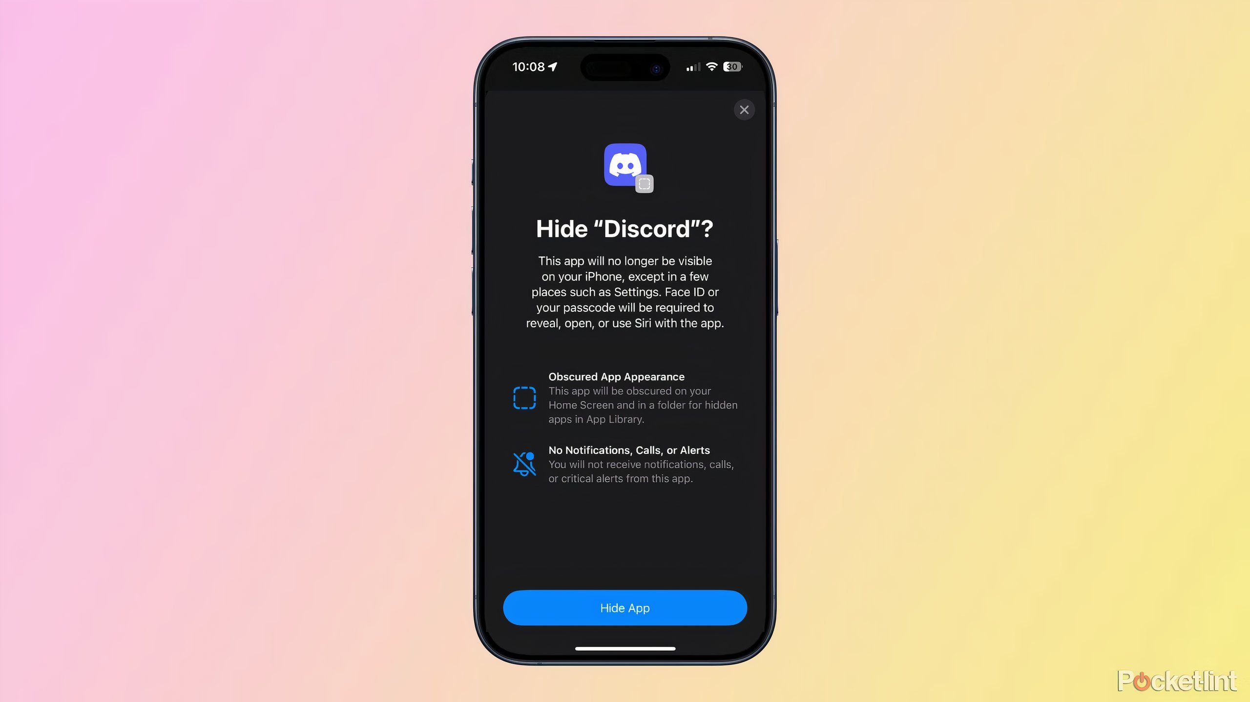 How to use Face ID to hide apps in iOS 18