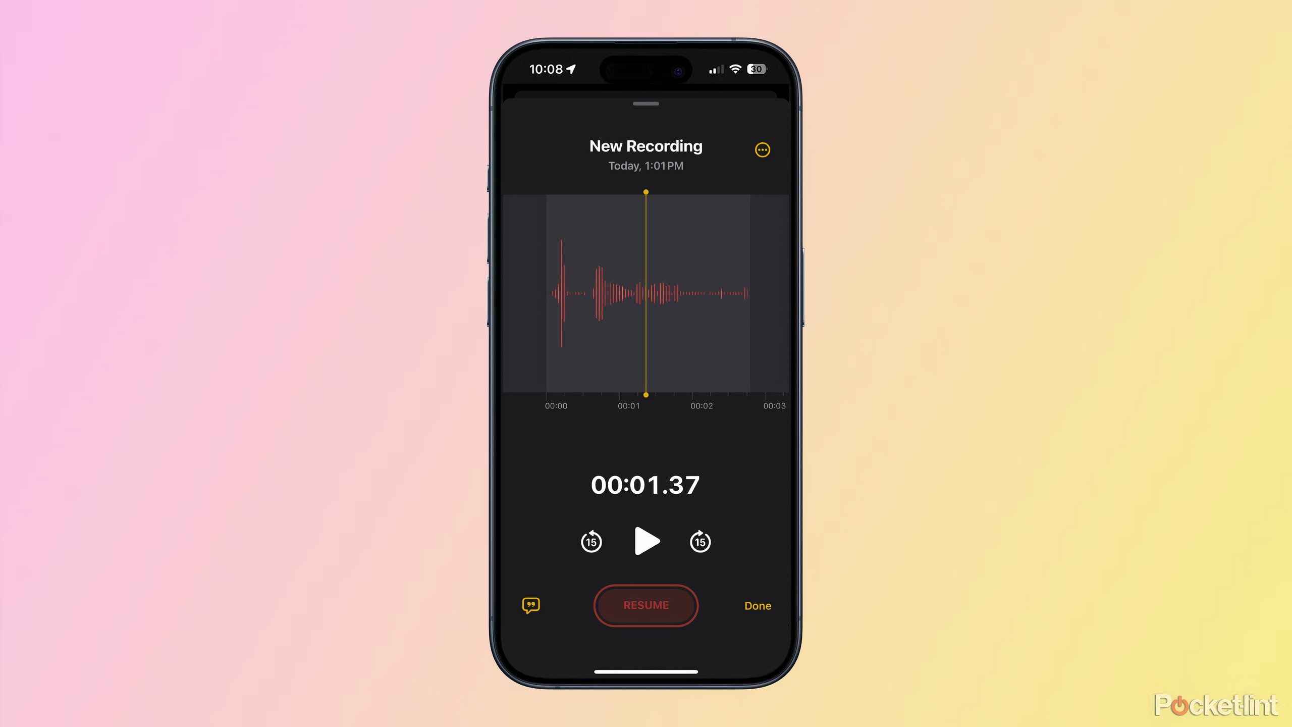 How to record and transcribe audio in Notes using iOS 18