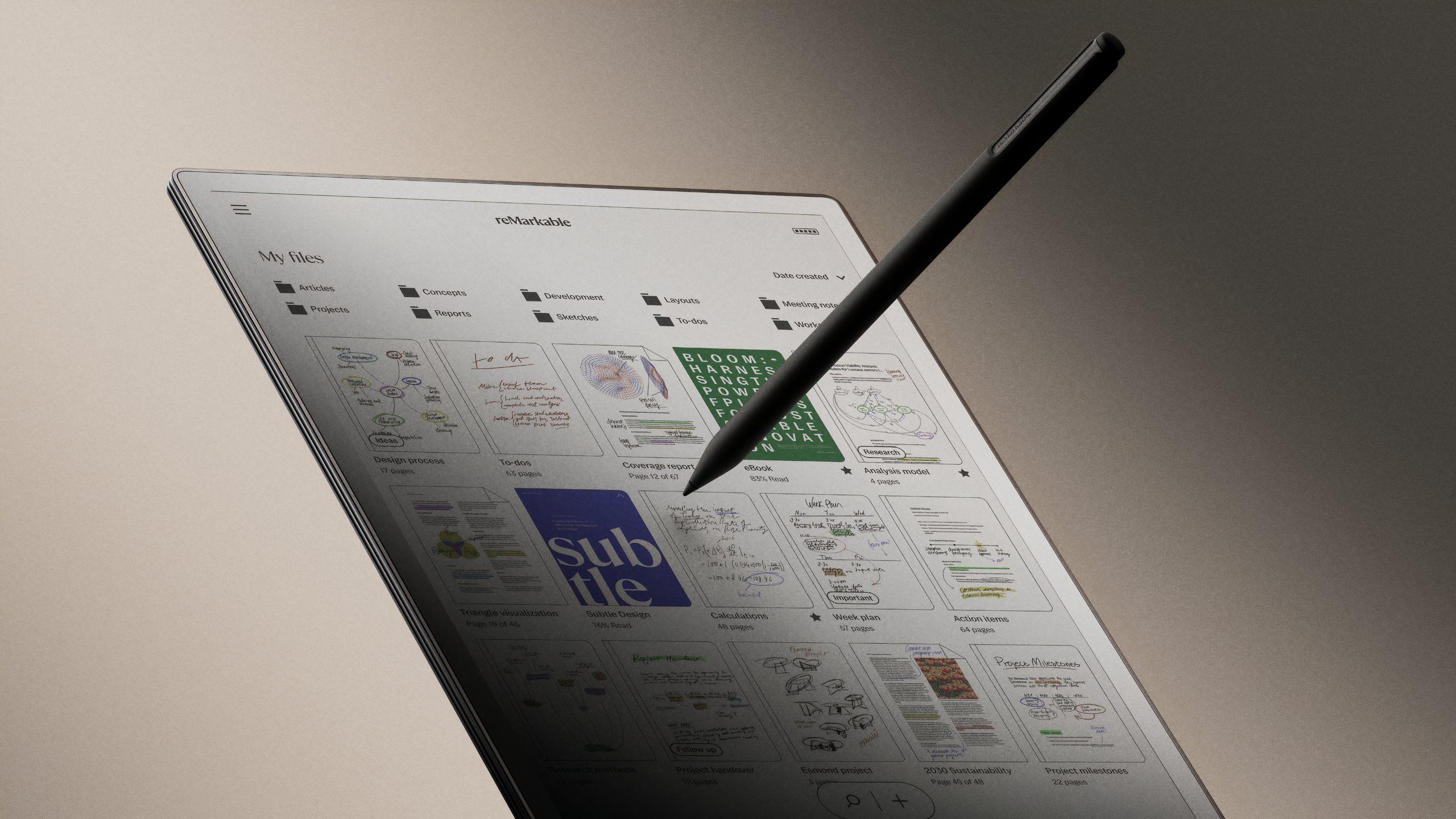 The ReMarkable Paper Pro looks like it puts other E Ink devices to shame