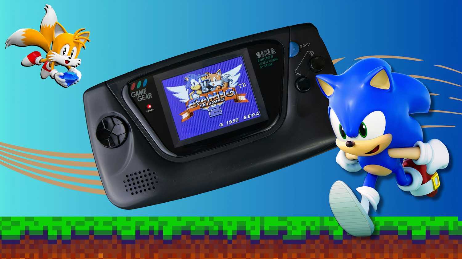 Sonic the Hedgehog on Sega. 