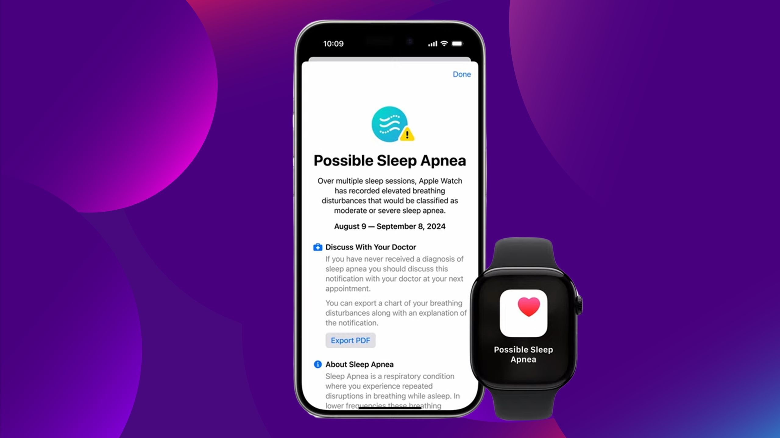 Hearing Test Sleep Apnea App For Apple Watch Apple Watch Safety