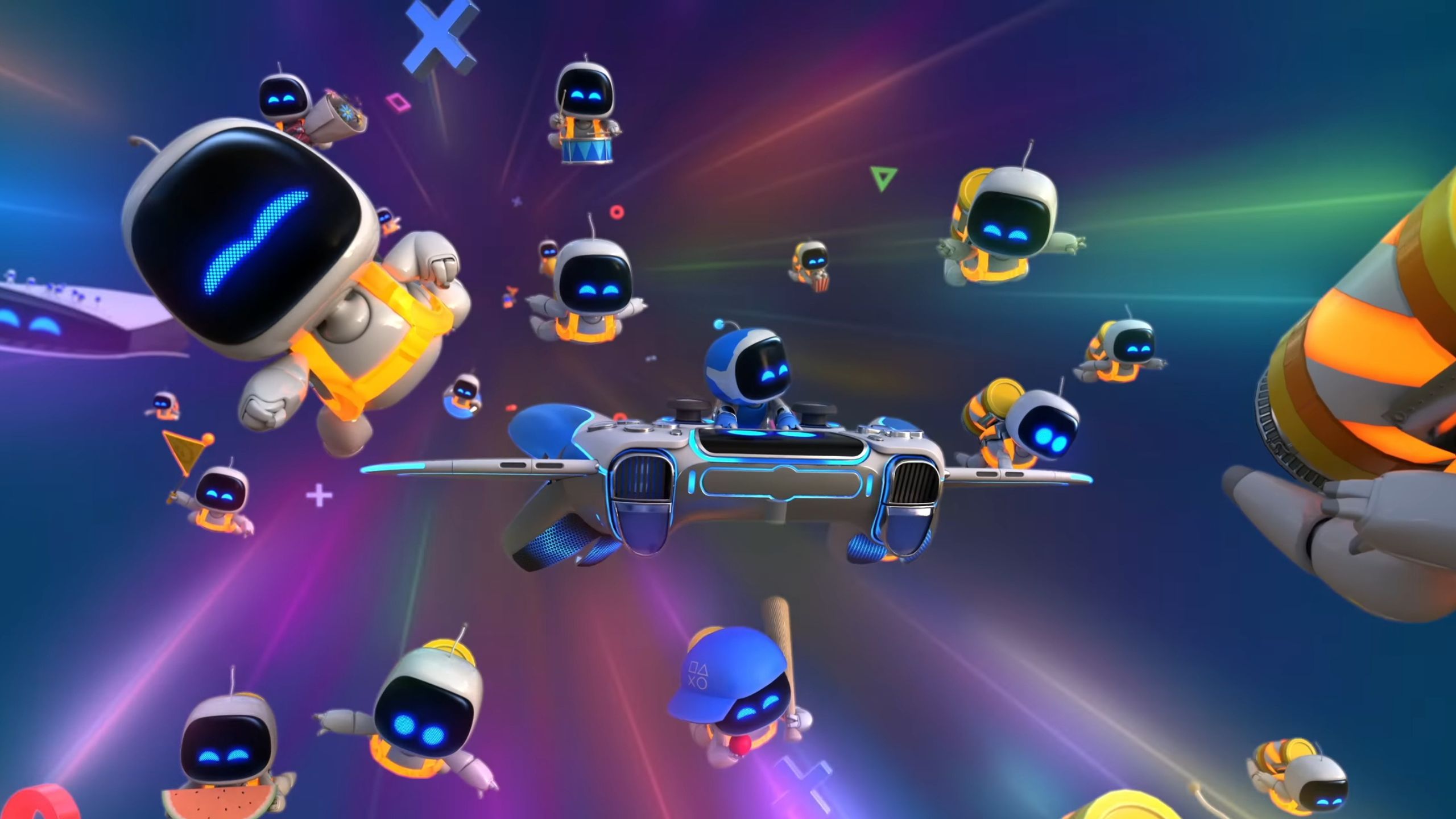 The free Astro Bot: Winter Wonder update is out tomorrow