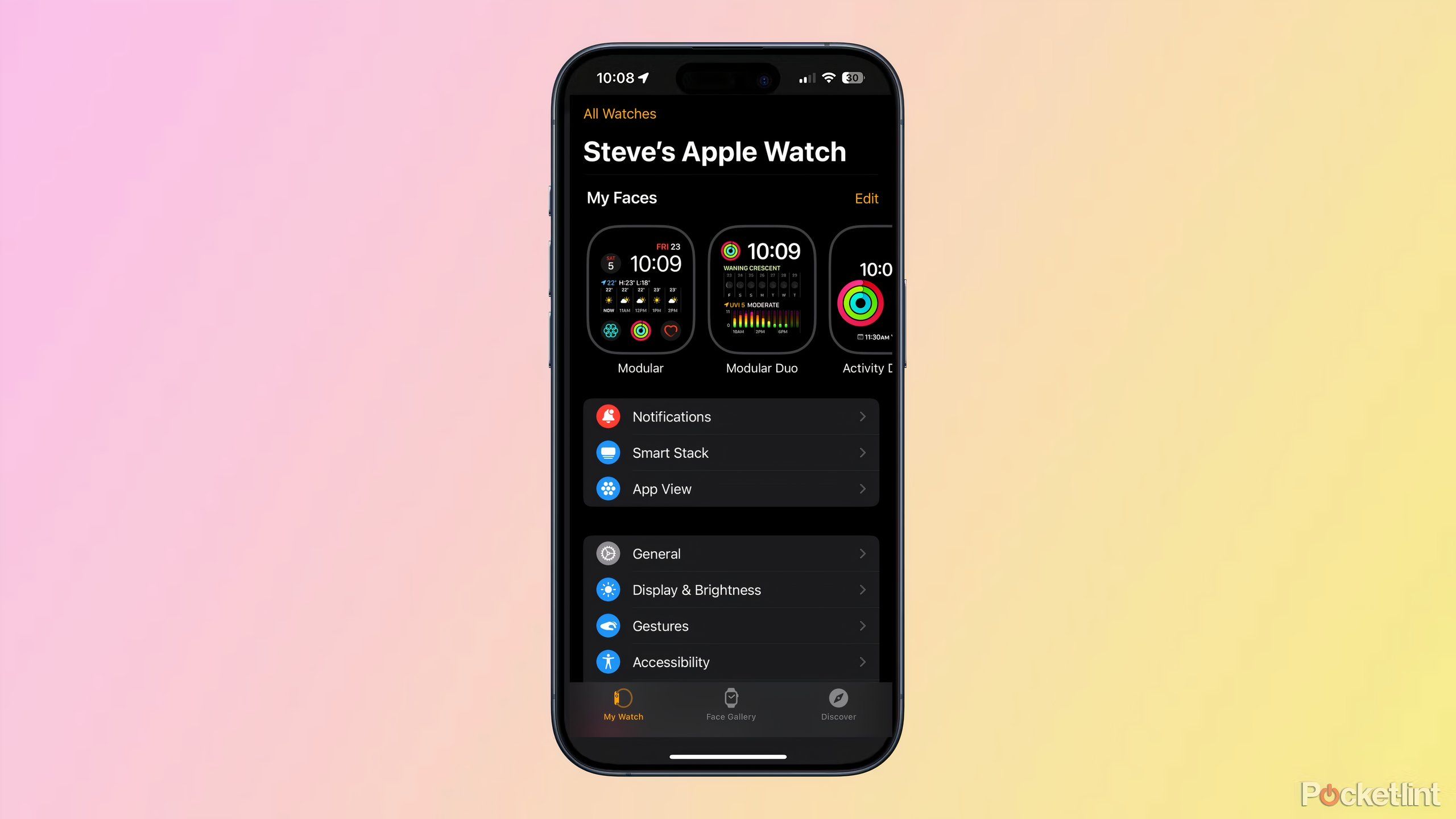 How to customize notification settings on Apple Watch Series 10