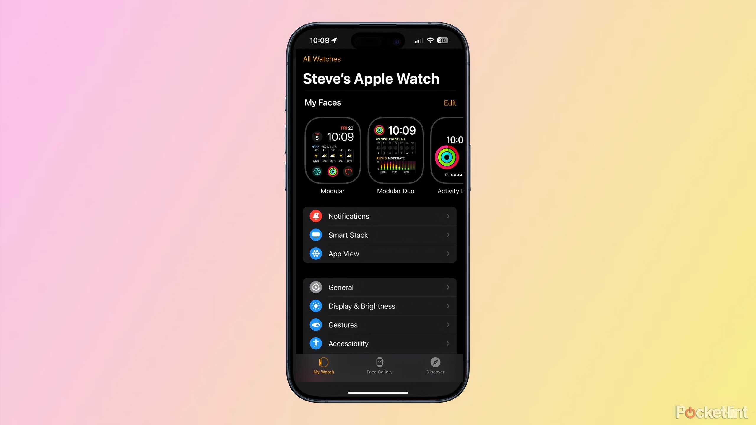 How to customize notification settings on Apple Watch Series 10