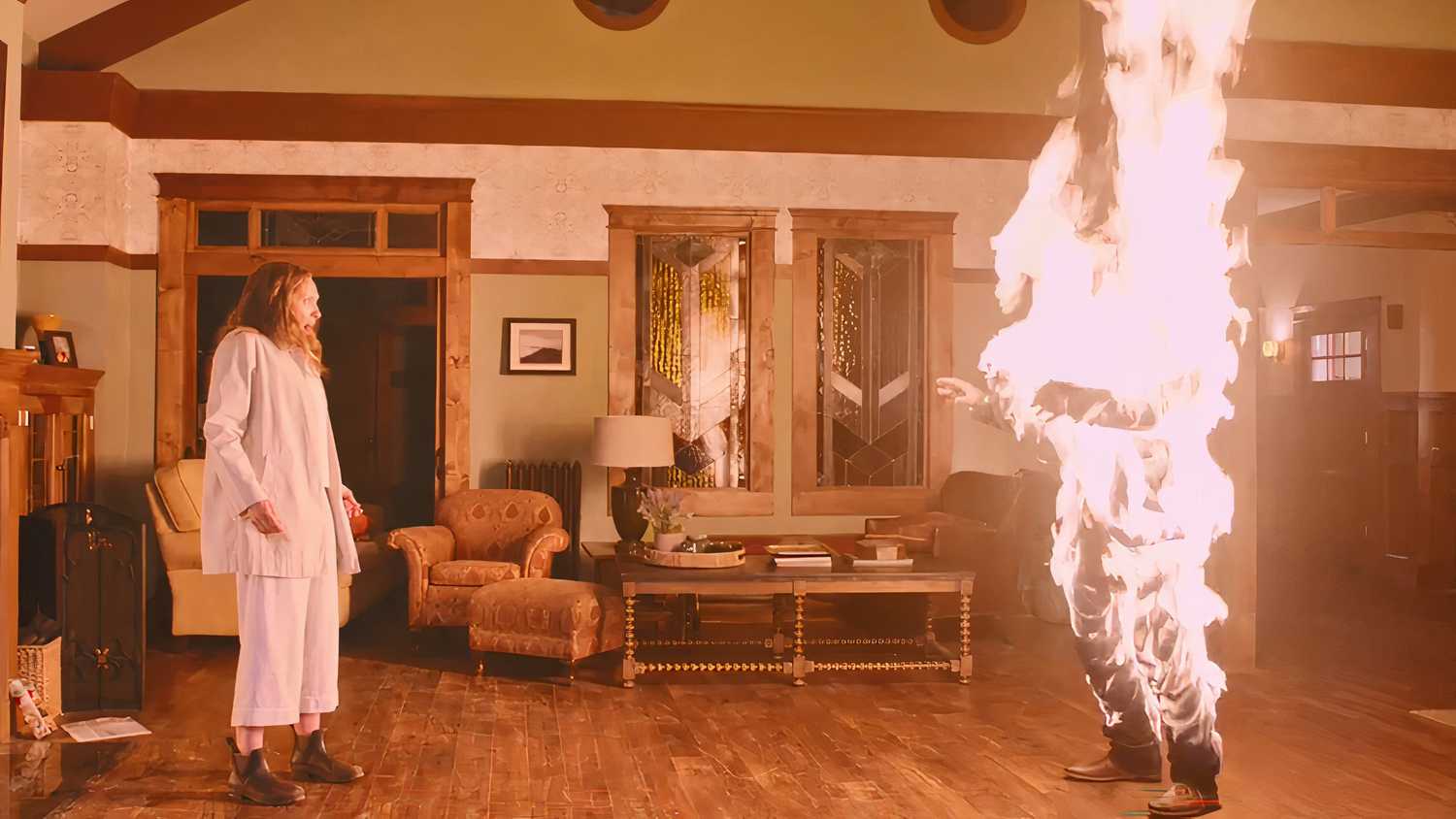 A scene from Ari Aster's Hereditary.