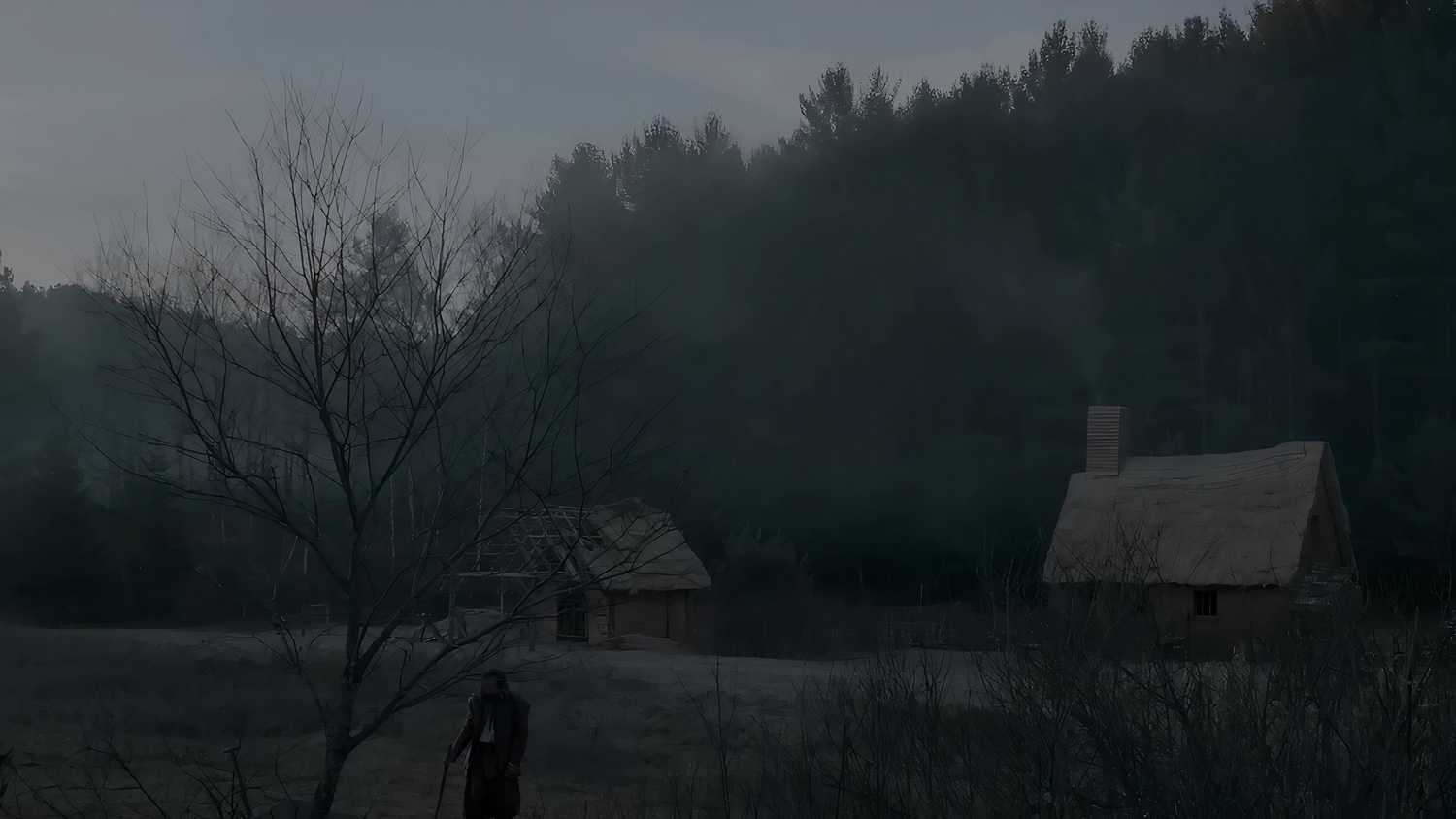 A landscape scene from The Witch.