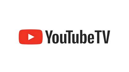 YouTube TV logo.
