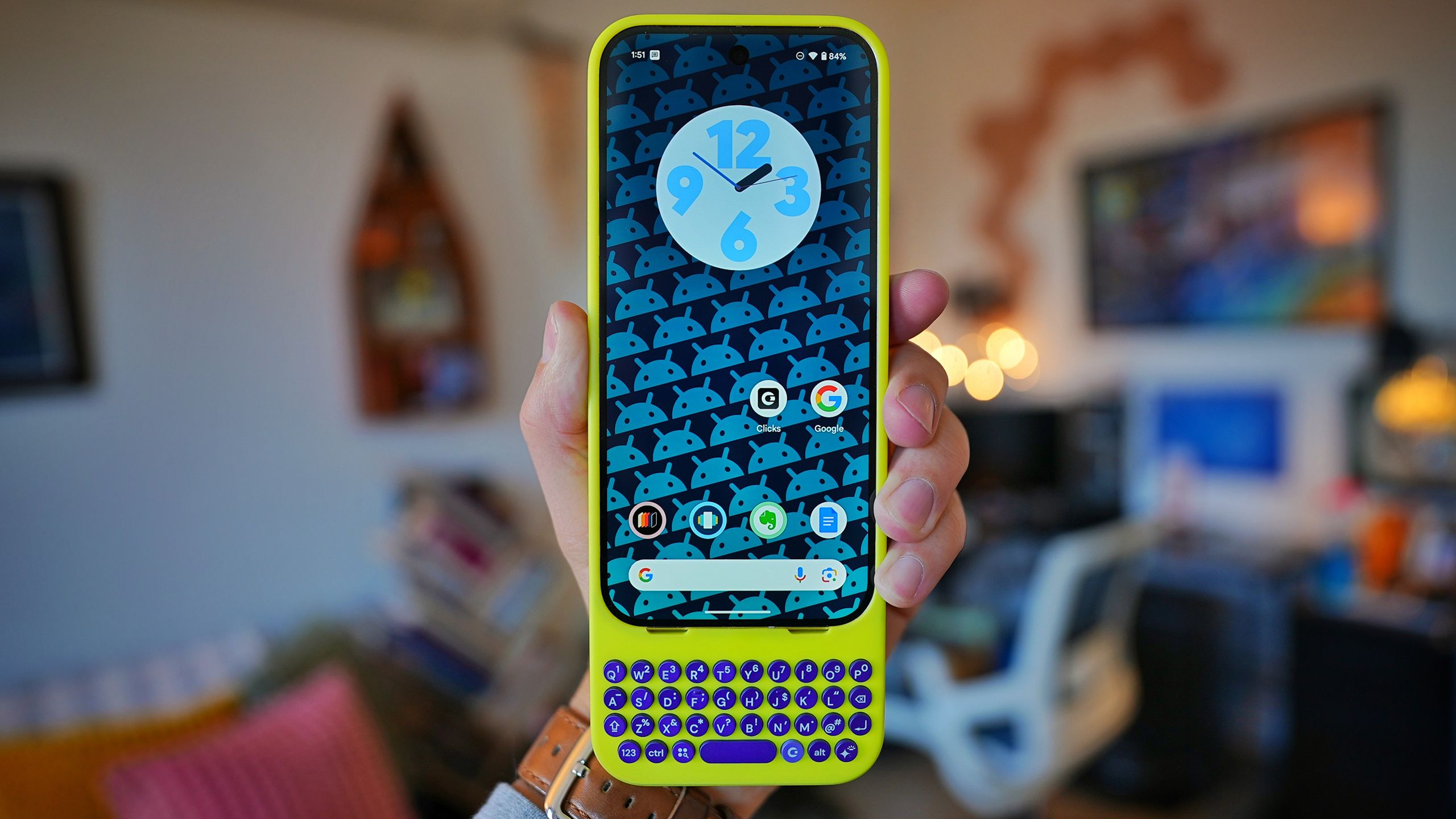 Clicks Keyboard For Pixel 9 Pro ブラック Clicks が Android 向け