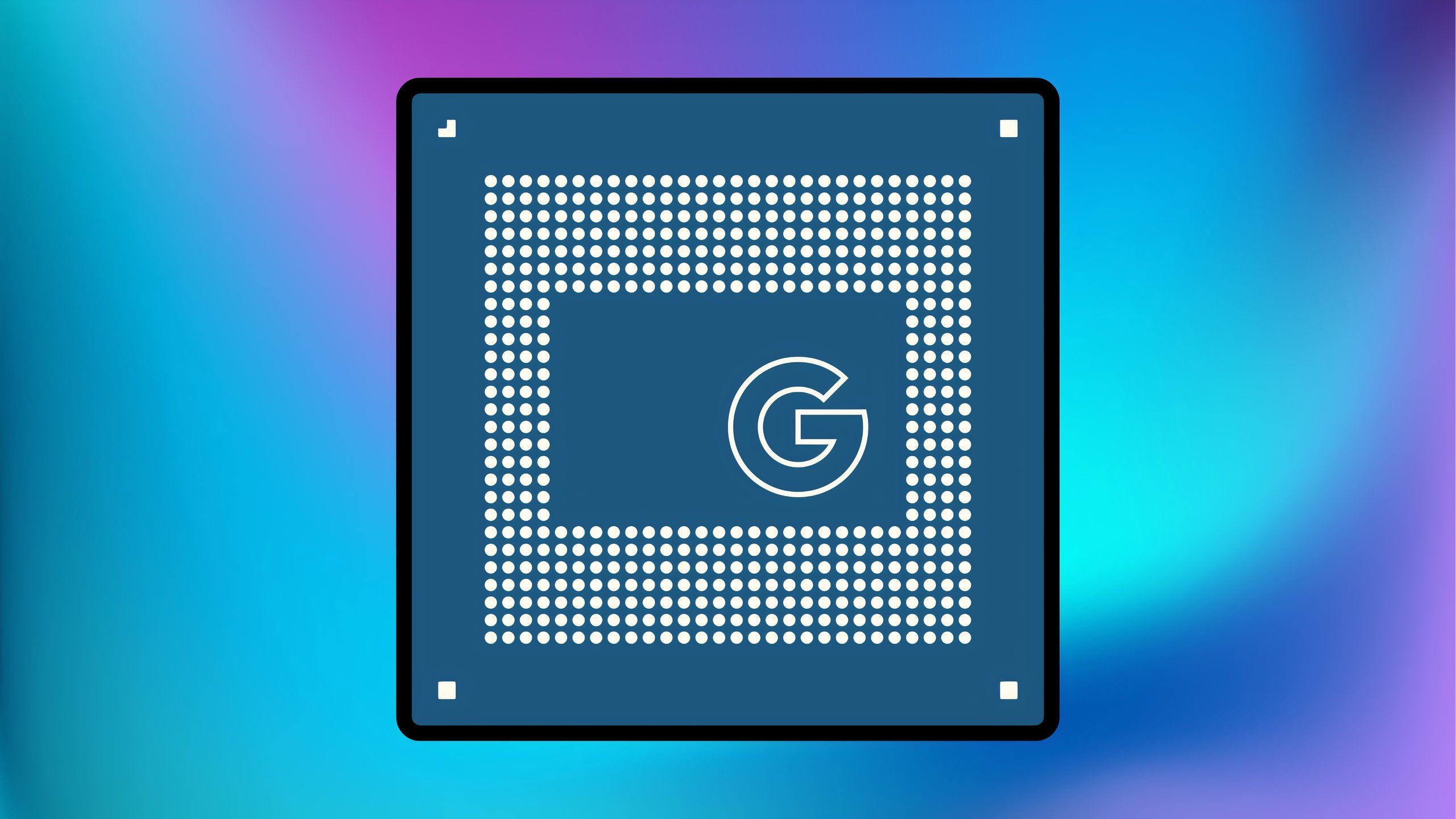 Google Tensor chip package redrawn
