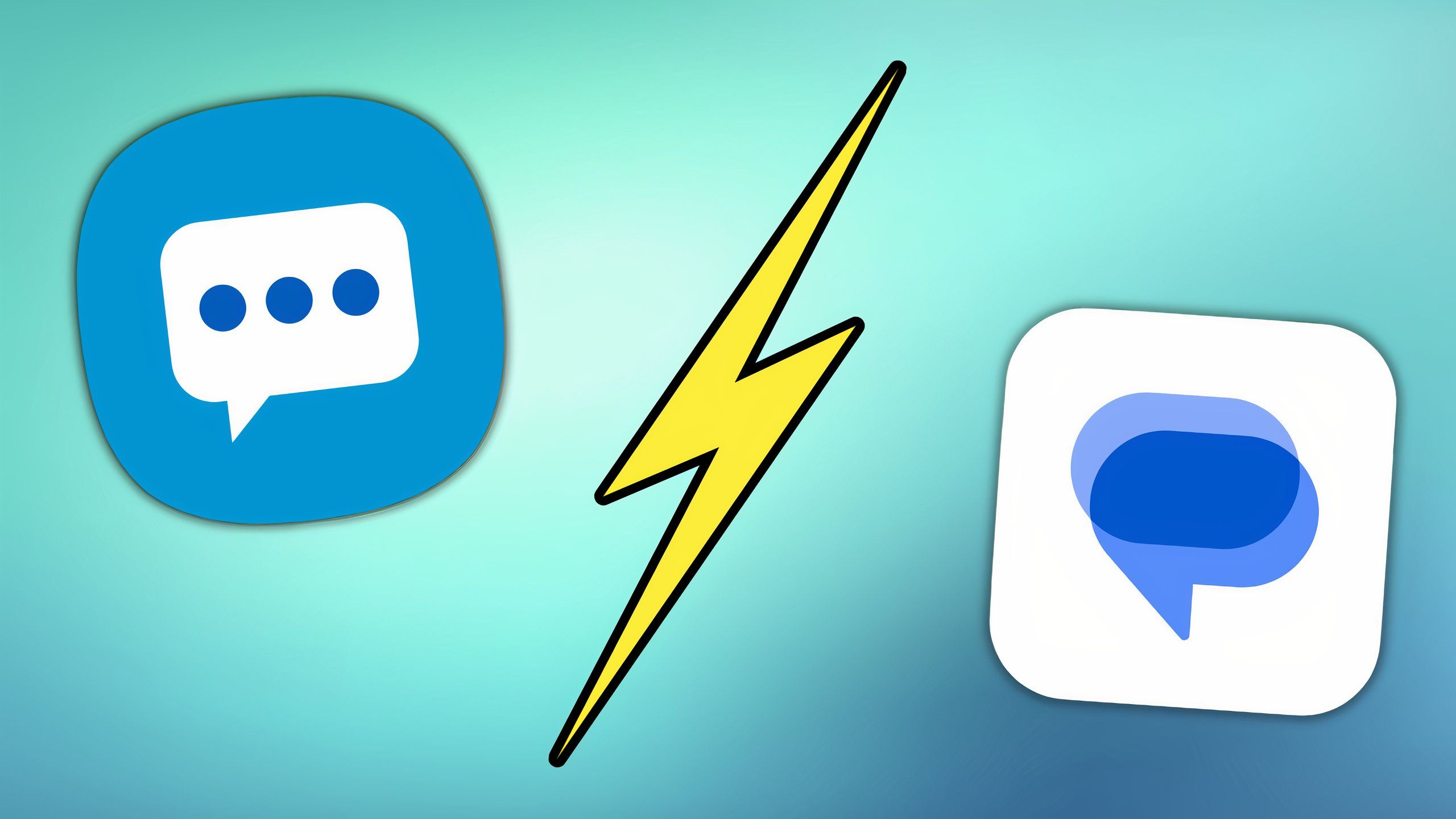 Samsung Messages and Google Messages header image