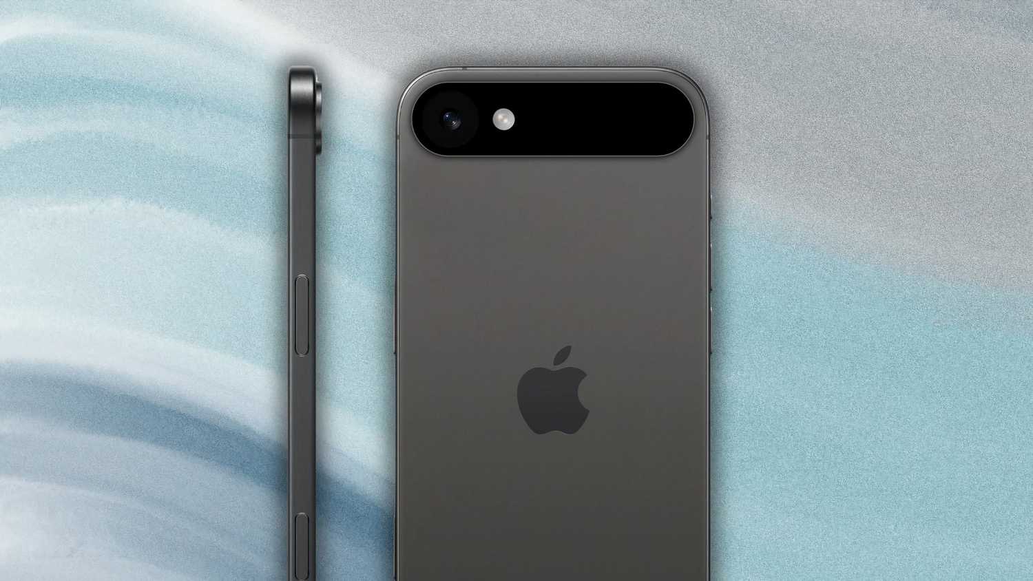 An alleged design for the iPhone 17 Air.
