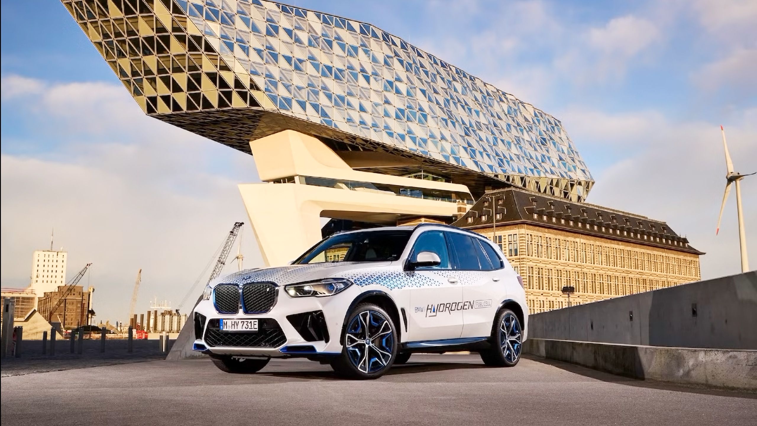 The BMW iX5 Hydrogen.