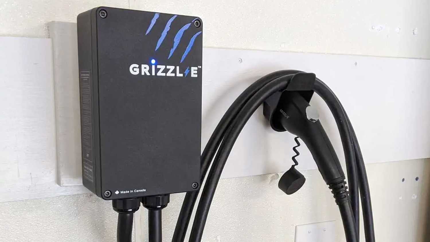 A Grizzl-E Level 2 EV charger.