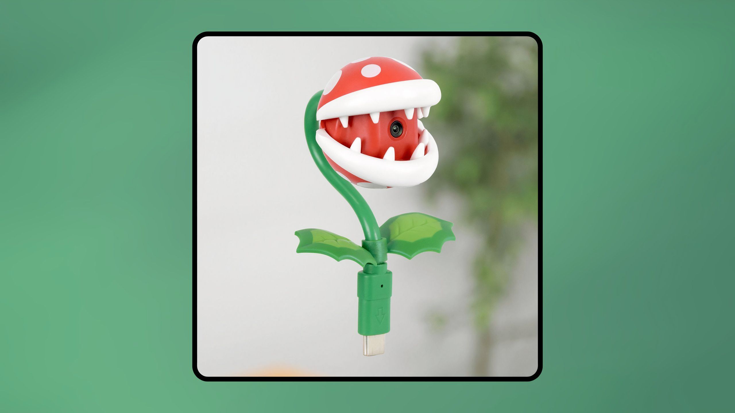 I need this Piranha Plant Switch 2 accessory (for taking my Zoom calls with)