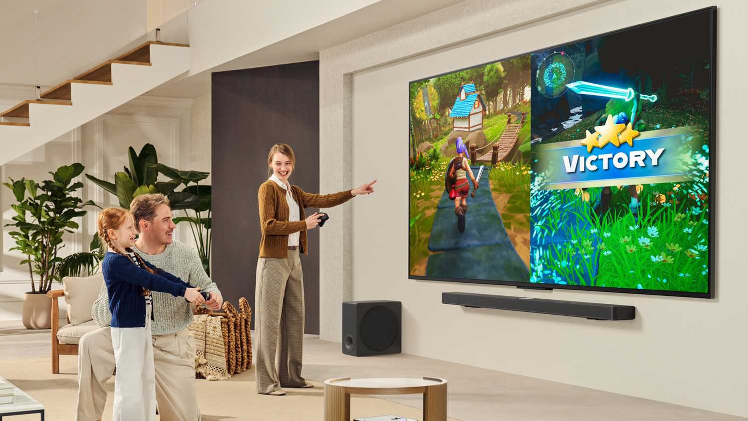 LG's new 2025 QNED evo premium LCD TV.