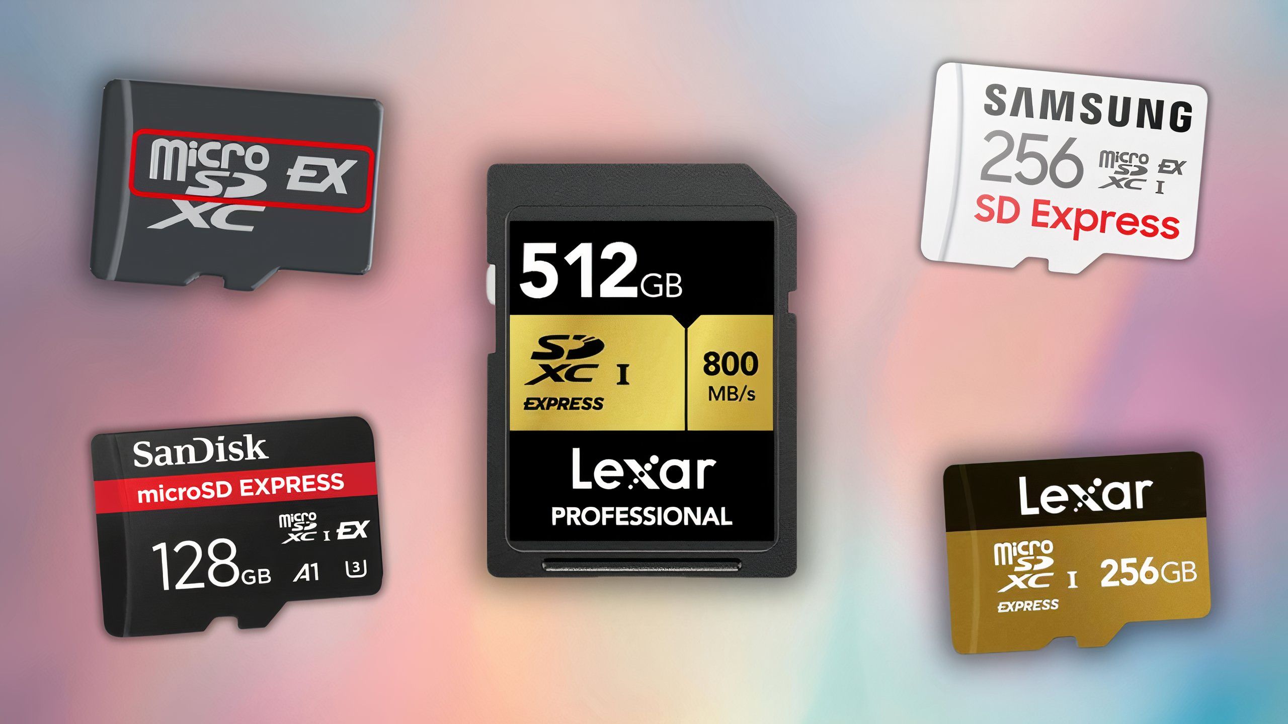 SD Express memory cards
