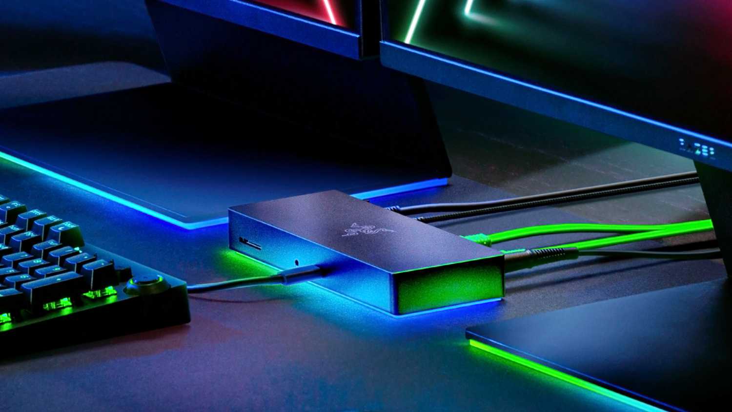Razer's Thunderbolt 4 Chroma dock.