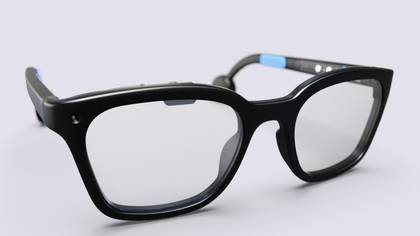 The lenses and optical sensors in the Brilliant Labs Halo.