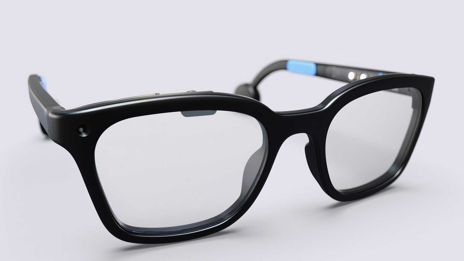 The lenses and optical sensors in the Brilliant Labs Halo.