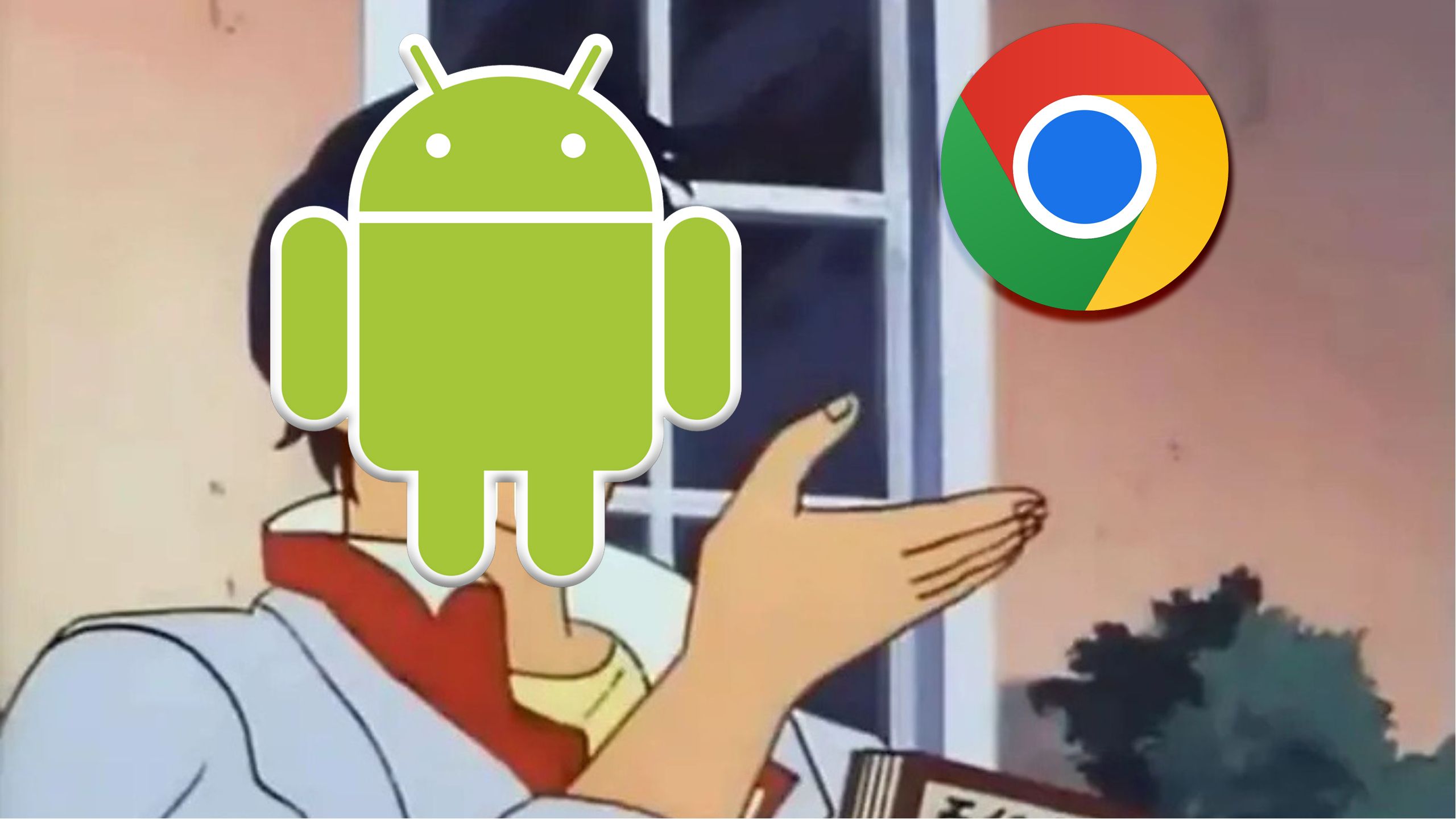 Android looking at Chrome OS.