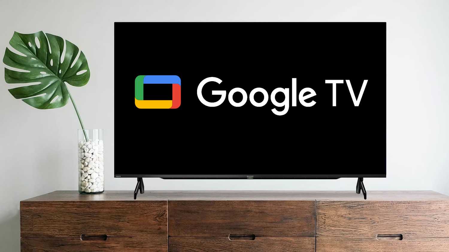 Google TV on Sharp TV.