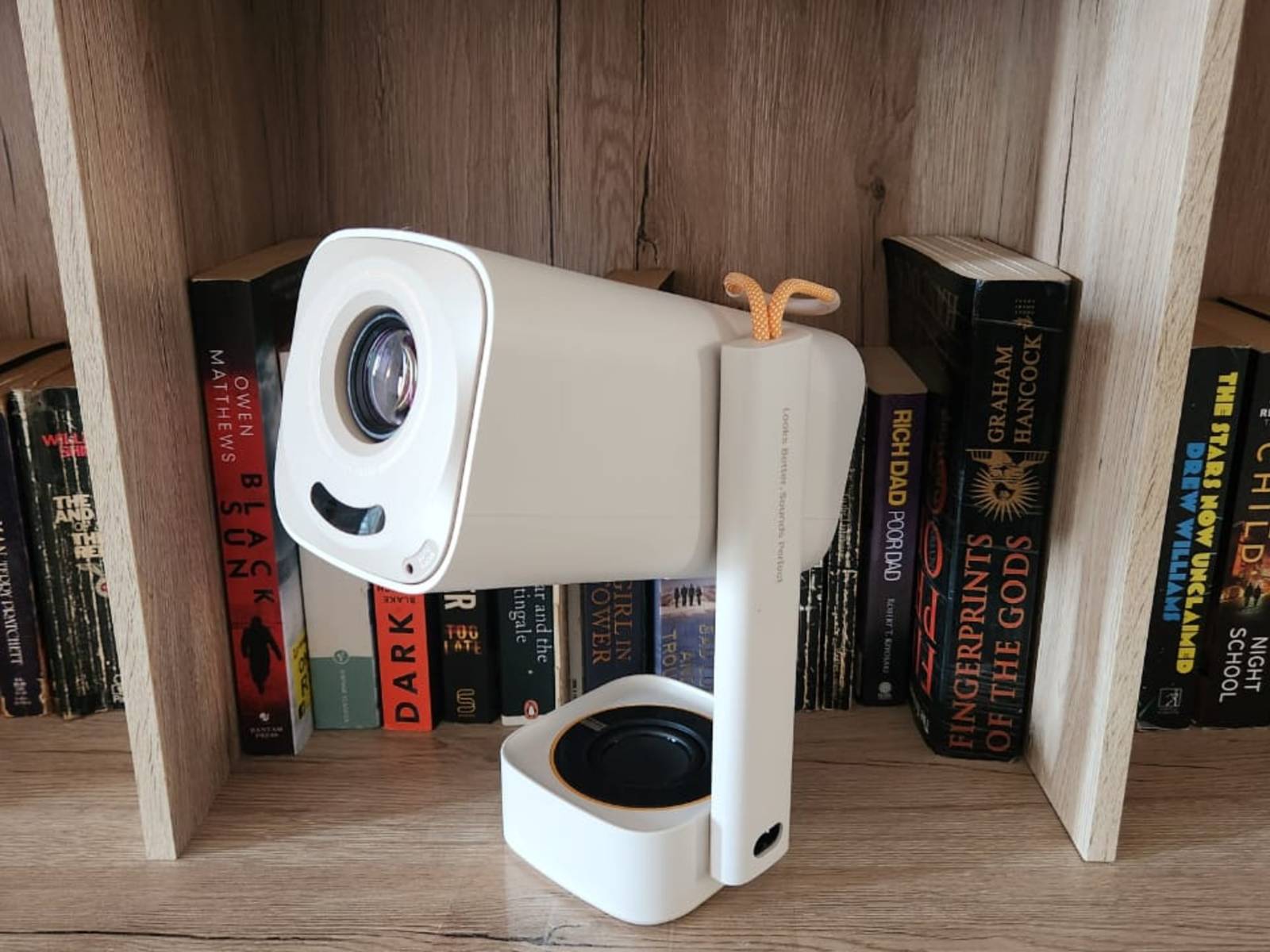 Taking this portable projector on the road was easier than I expected