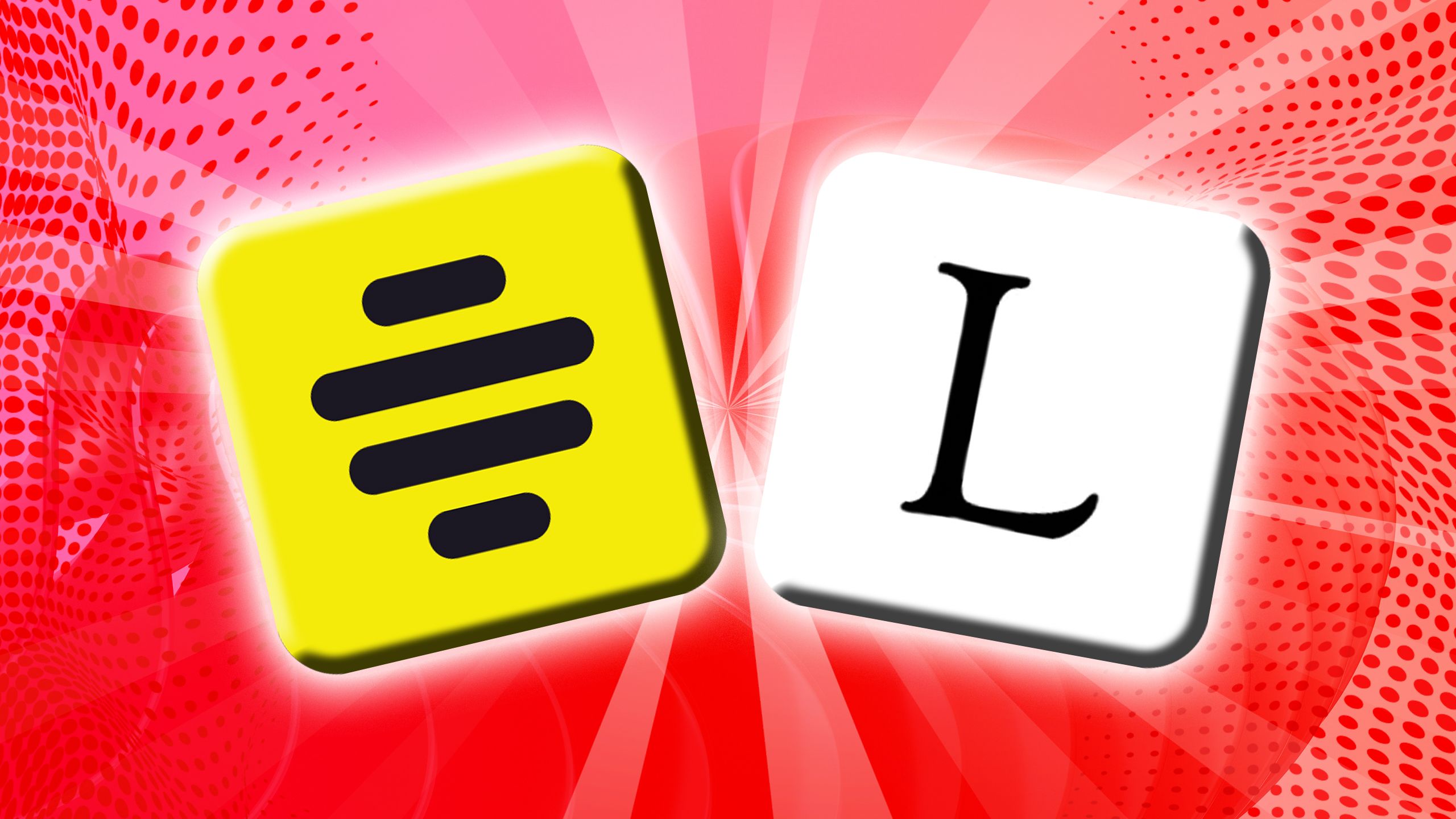 Bumble and Les Amis app icons. 