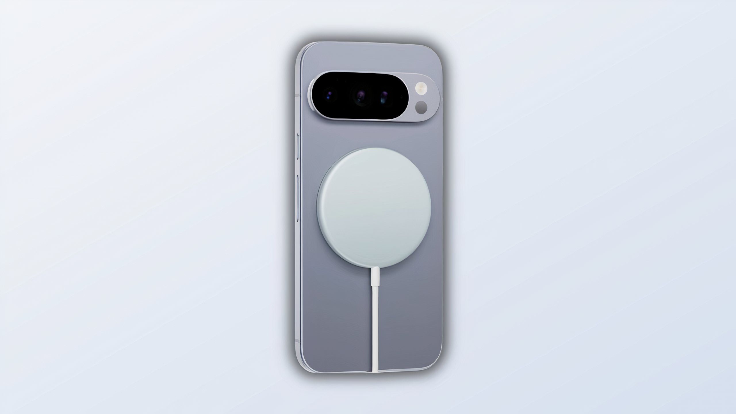 Google Pixel 10 Pro with a Pixelsnap Charger