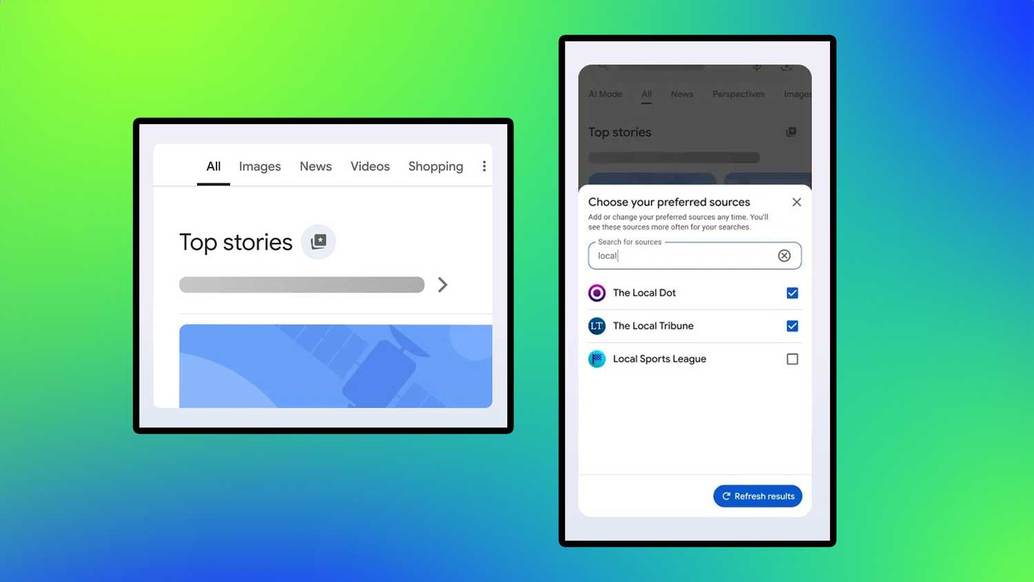 Google just got a quiet update that pushes specific sources first