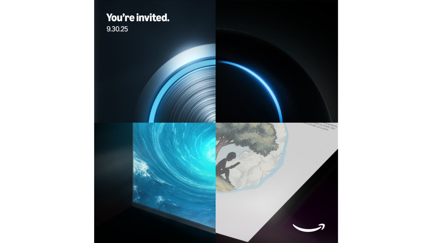 Amazon September 2025 event invite.