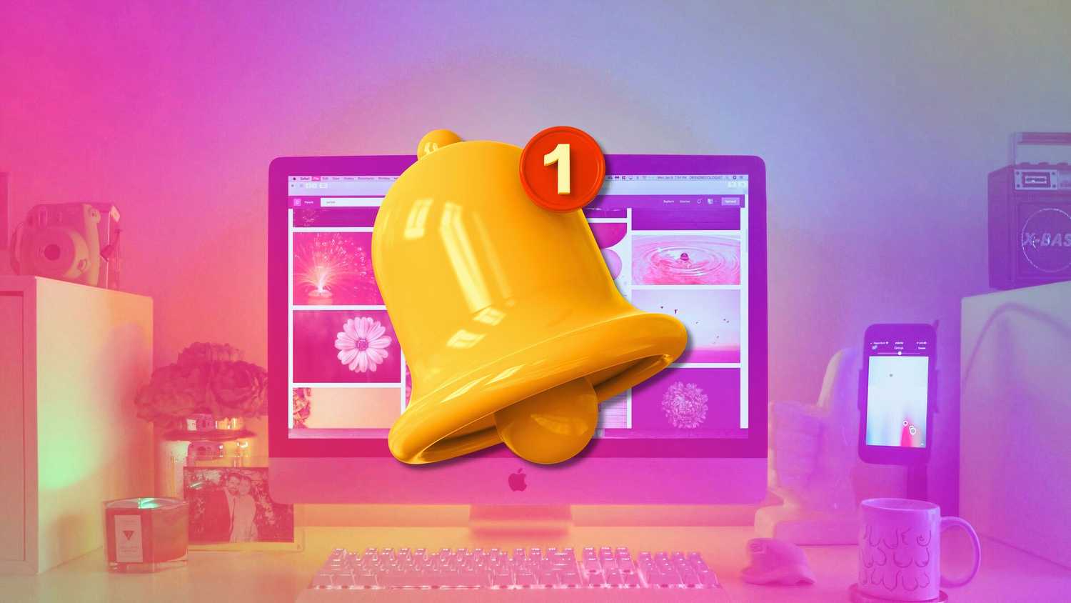 Apple notifications header