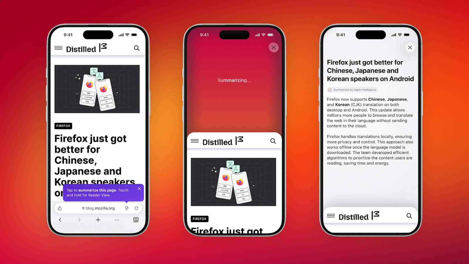 Firefox wants you to shake your iPhone like a Magic 8-Ball for AI summaries