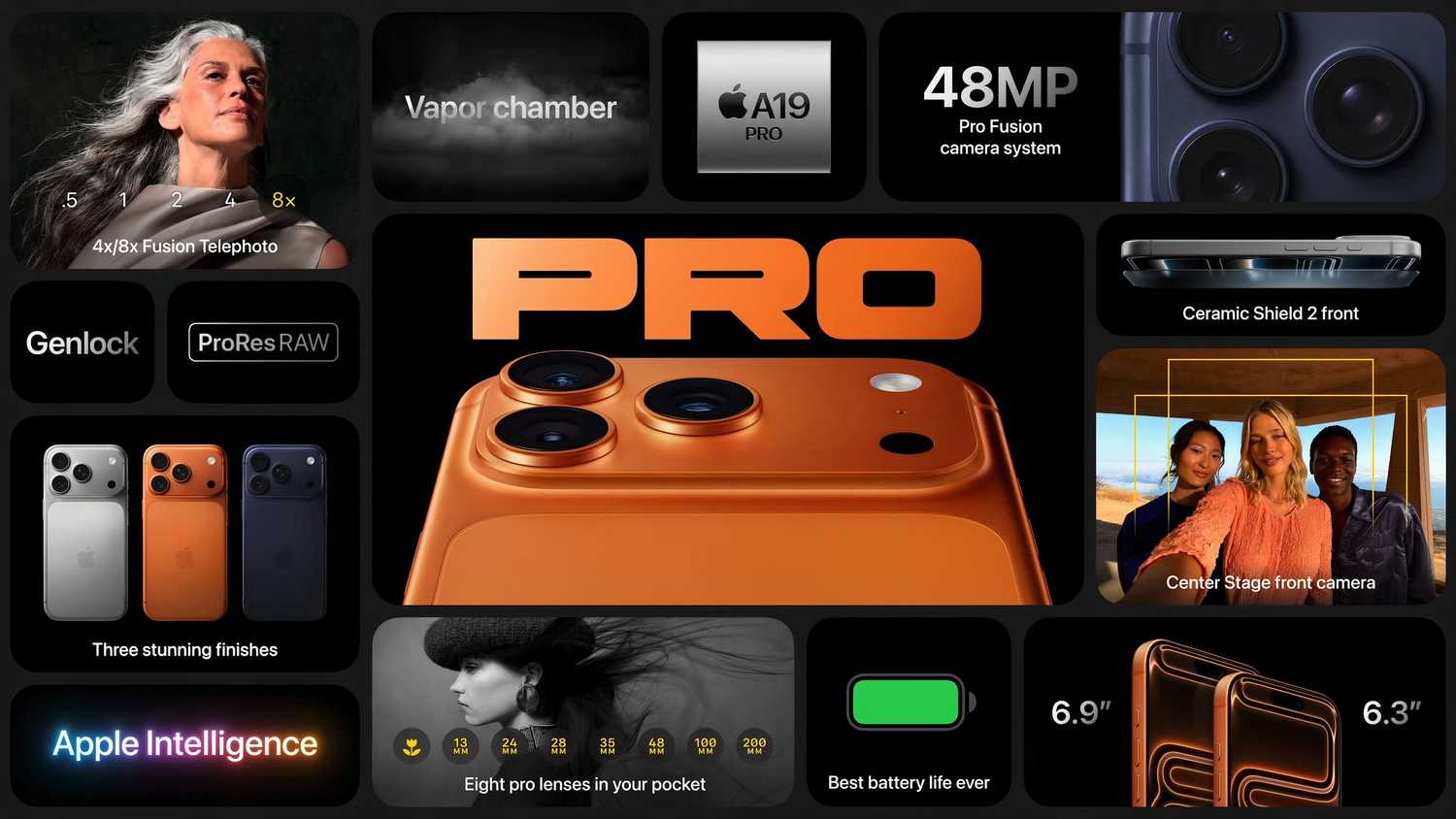 Apple iPhone 17 Pro keynote screenshot 3