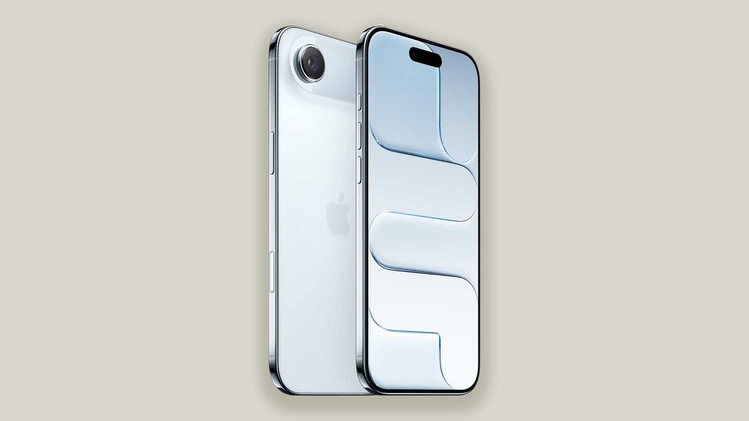 iPhone Air display and rear.