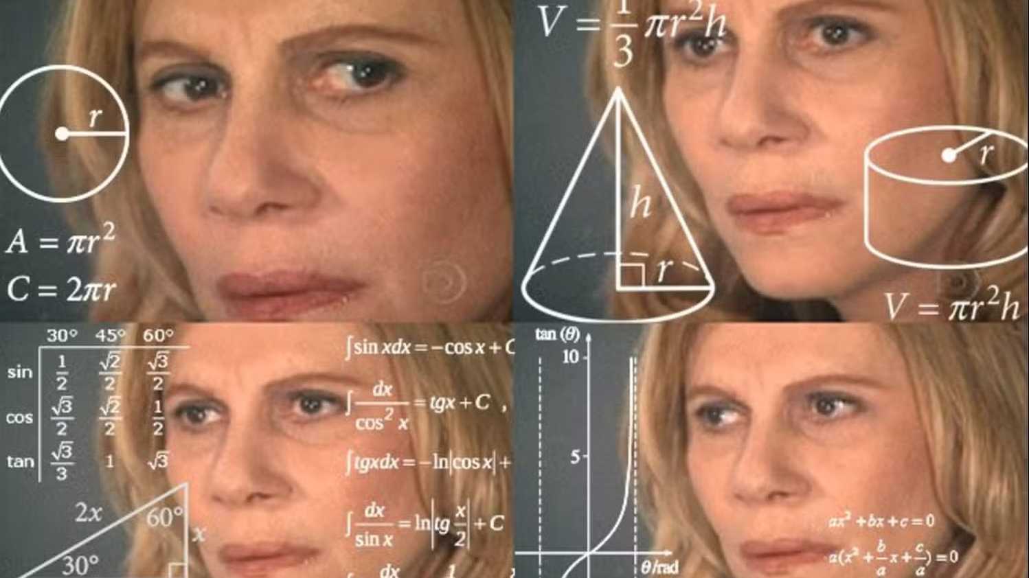 Math Lady Meme