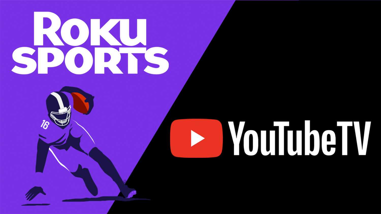 Roku Sports and YouTube TV graphic.